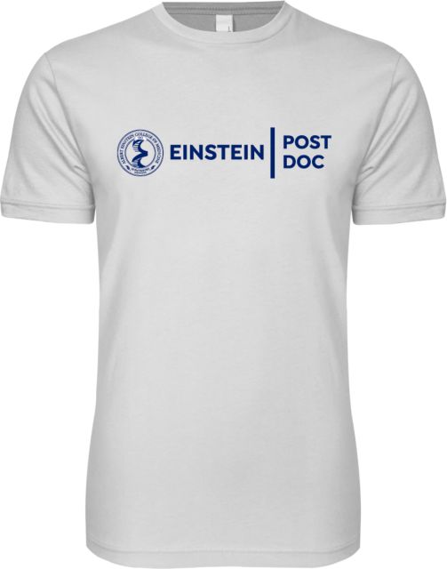 Albert Einstein Next Level SoftStyle T Shirt Post Doc - ONLINE ONLY
