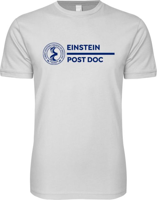 Albert Einstein Next Level SoftStyle T Shirt Post Doc Vertical - ONLINE ONLY