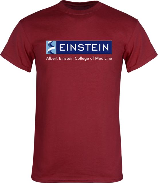 Albert Einstein Cardinal T Shirt Einstein Logo - ONLINE ONLY