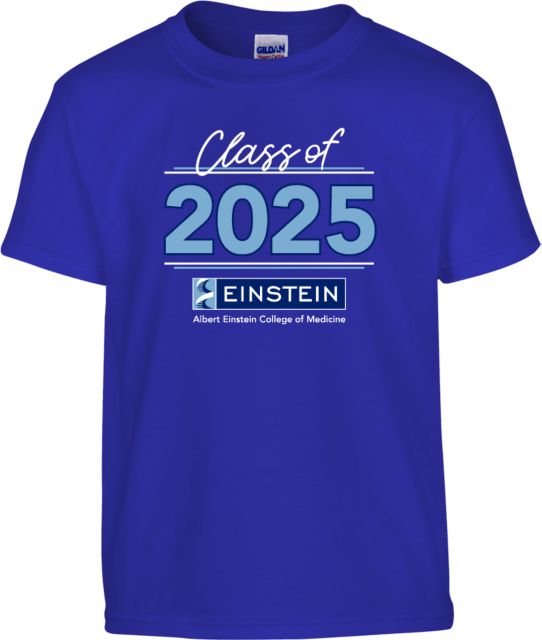 Albert Einstein Youth T Shirt Class of 2025 - ONLINE ONLY