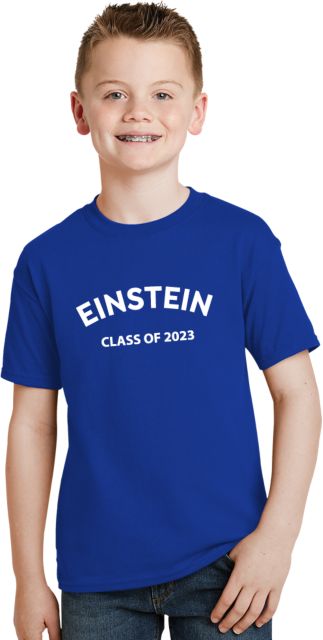 Albert Einstein Youth T Shirt Einstein Arched 2023 - ONLINE ONLY