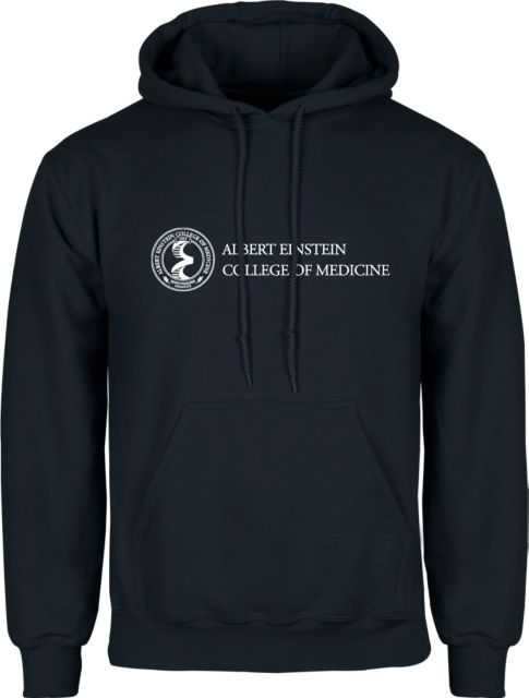Albert Einstein Fleece Hoodie Seal with College Name - ONLINE ONLY