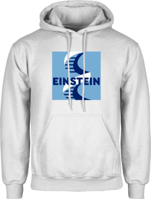 Albert Einstein Fleece Hoodie Einstein DNA Logo - ONLINE ONLY