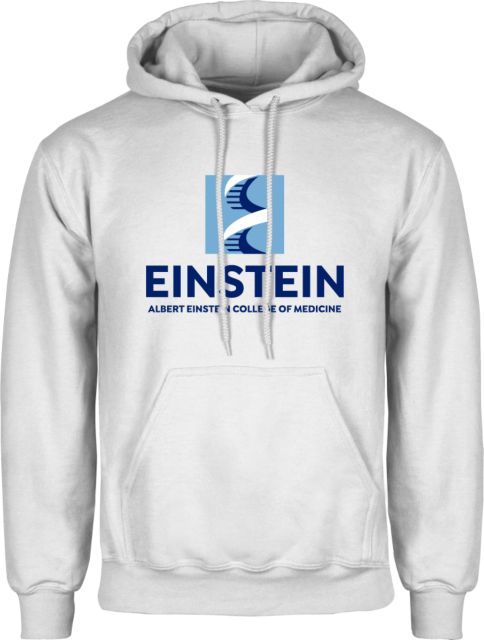 Albert Einstein Fleece Hoodie Einstein Full Name DNA Logo - ONLINE ONLY