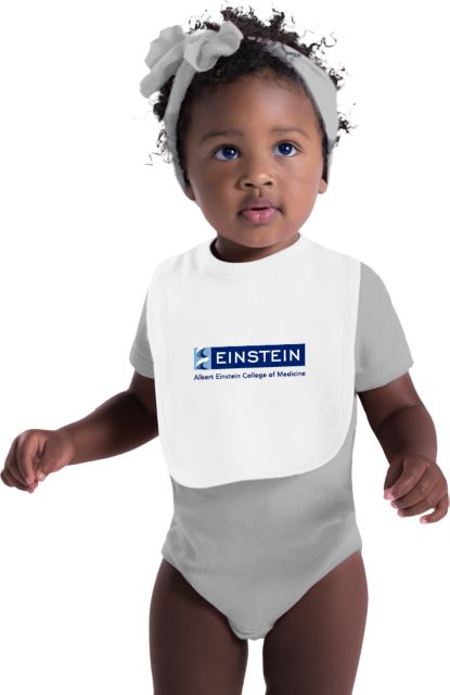 Albert Einstein Baby Bib Einstein Logo - ONLINE ONLY