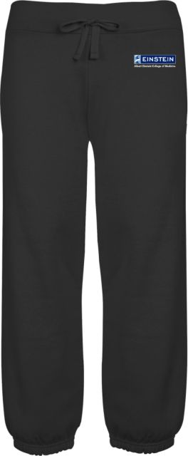 Albert Einstein ENZA Ladies Banded Fleece Capri Einstein Logo - ONLINE ONLY