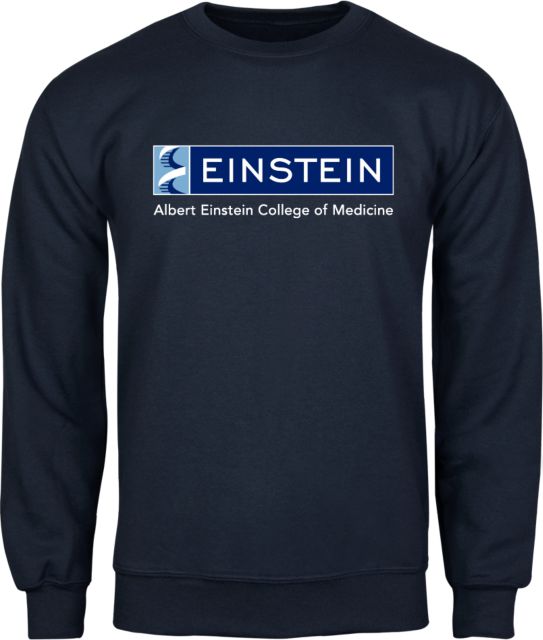 Albert Einstein Fleece Crew Einstein Logo - ONLINE ONLY