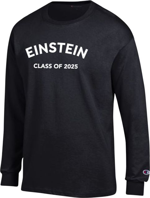 Albert Einstein Champion Long Sleeve T Shirt Einstein Arch 2025 - ONLINE ONLY