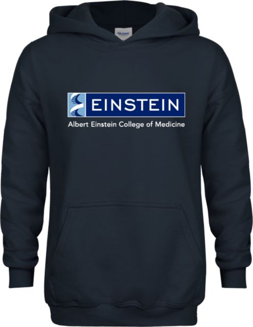 Albert Einstein Youth Fleece Hoodie Einstein Logo - ONLINE ONLY