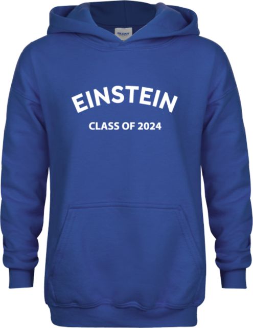 Class of 2024 blue gold Unisex Hoodie Hooded Sweatshirt
