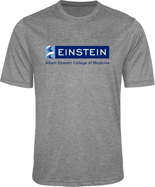 Albert Einstein Performance Heather Contender Tee Einstein Logo - ONLINE ONLY