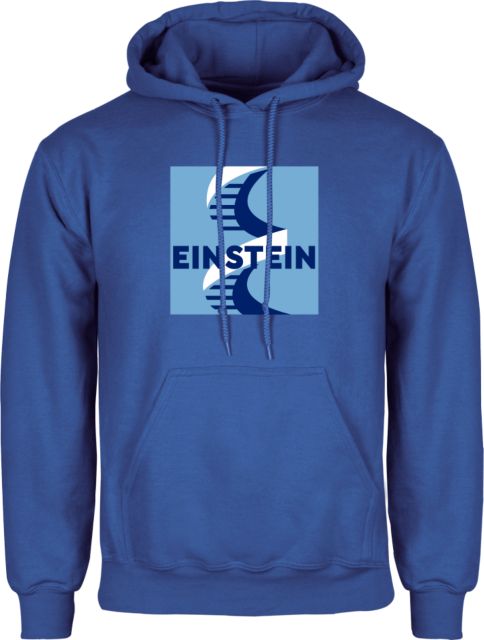 Albert Einstein Fleece Hoodie Einstein DNA Logo - ONLINE ONLY