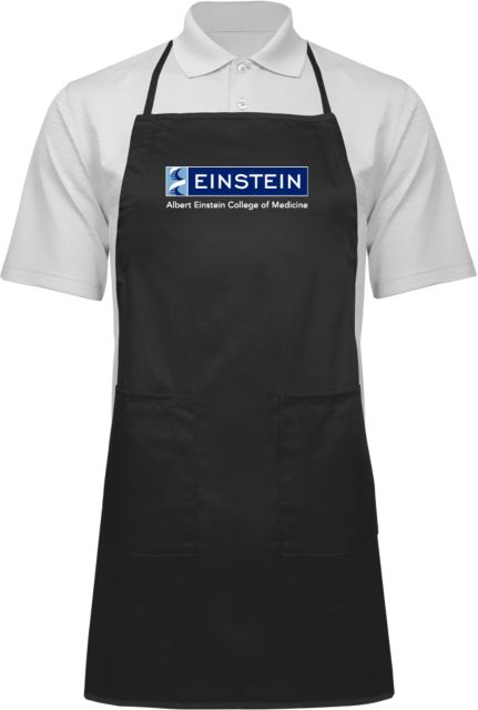 Albert Einstein Full Length Apron Einstein Logo - ONLINE ONLY