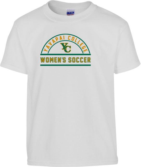 Yavapai College Youth T Shirt YC Womens Soccer - ONLINE ONLY