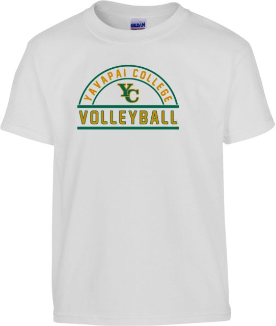 Yavapai College Youth T Shirt YC Volleyball - ONLINE ONLY