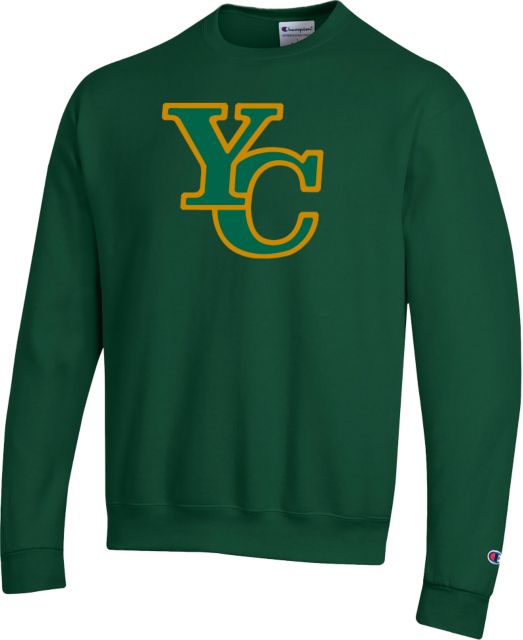 Yavapai College Champion Fleece Crew YC Lockup - ONLINE ONLY