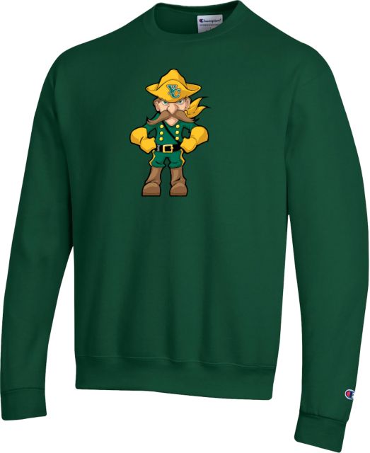 Yavapai College Champion Fleece Crew Mascot Full Color - ONLINE ONLY