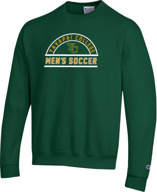 Yavapai College Champion Fleece Crew YC Mens Soccer - ONLINE ONLY