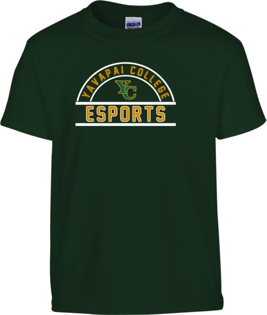 Yavapai College Youth T Shirt YC ESports - ONLINE ONLY
