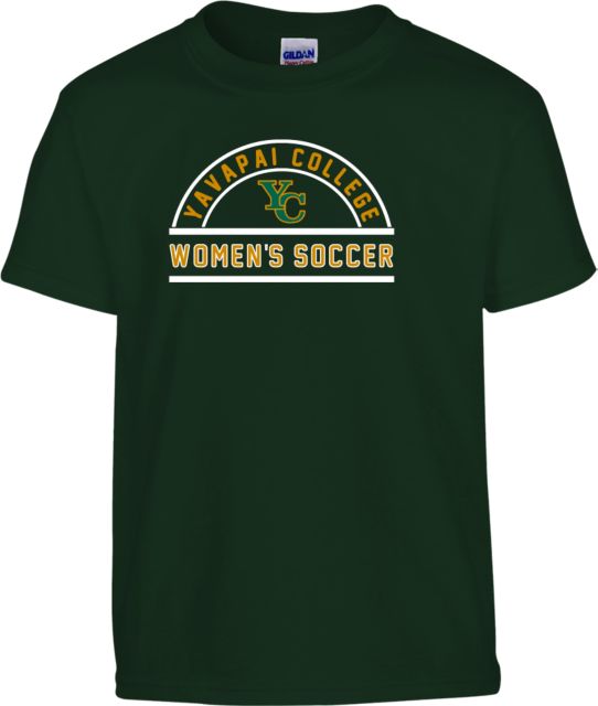 Yavapai College Youth T Shirt YC Womens Soccer - ONLINE ONLY