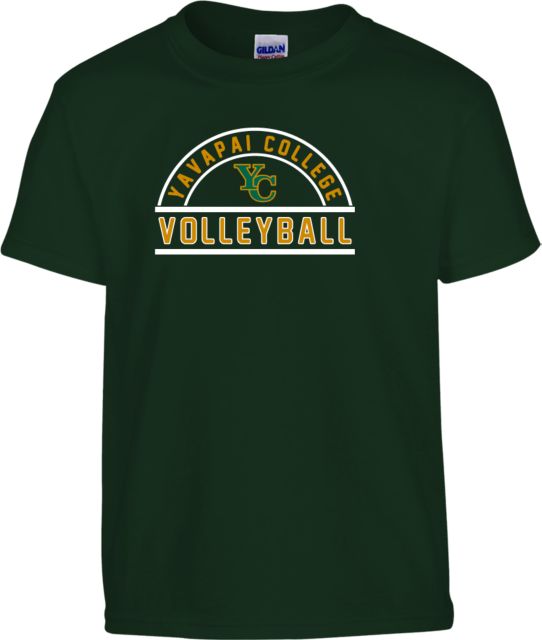 Yavapai College Youth T Shirt YC Volleyball - ONLINE ONLY