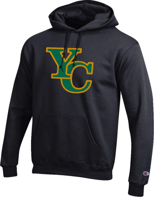 Yavapai College Champion Fleece Hoodie YC Lockup - ONLINE ONLY