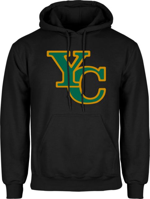 Yavapai College Fleece Hoodie YC Lockup - ONLINE ONLY
