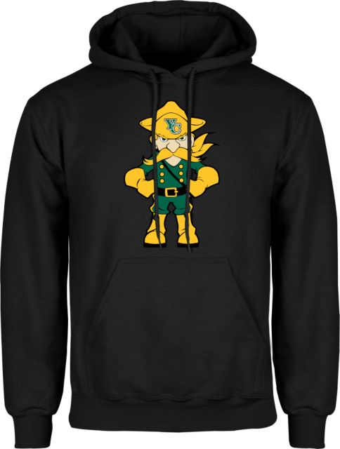 Yavapai College Fleece Hoodie Mascot - ONLINE ONLY