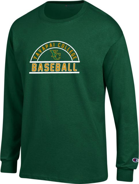 Yavapai Champion Long Sleeve T Shirt YC Baseball - ONLINE ONLY