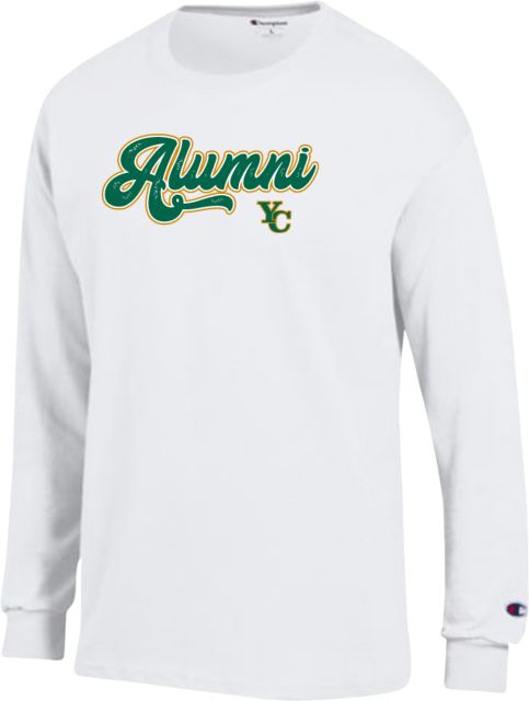 Yavapai Champion Long Sleeve T Shirt YC Alumni Script - ONLINE ONLY