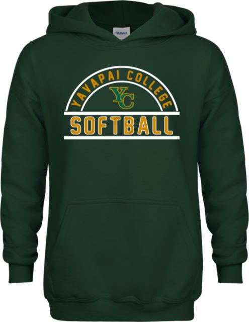 Yavapai College Youth Fleece Hoodie YC Softball - ONLINE ONLY