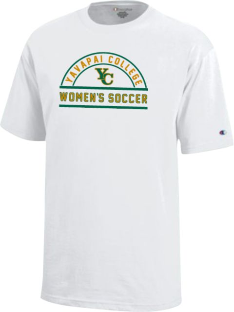 Yavapai College Youth Champion Short Sleeve Tee YC Womens Soccer - ONLINE ONLY