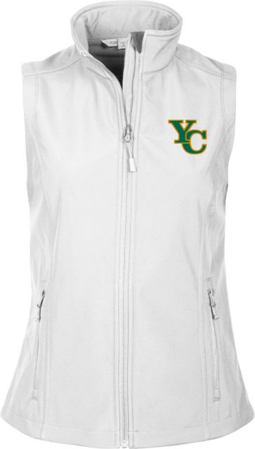 Yavapai College Ladies Core Softshell Vest YC Lockup - ONLINE ONLY