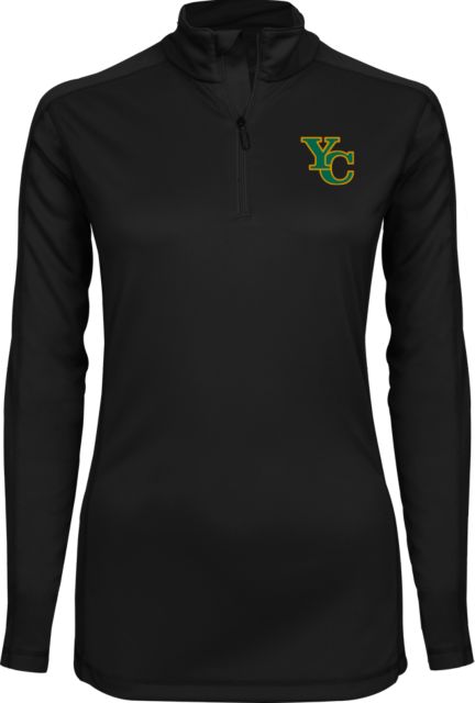 Yavapai College Ladies Syntrel Interlock 1/4 Zip YC Lockup - ONLINE ONLY