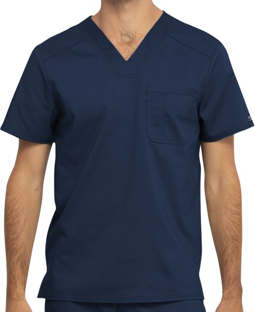 Mens Navy Revolution Scrub Top - ONLINE ONLY