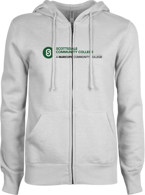 Scottsdale ENZA Ladies Fleece Full Zip Hoodie Primary Mark - ONLINE ONLY
