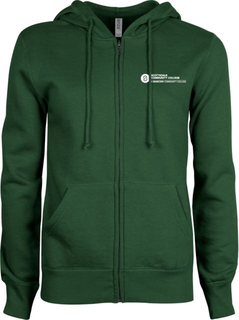 Scottsdale ENZA Ladies Fleece Full Zip Hoodie Primary Mark - ONLINE ONLY