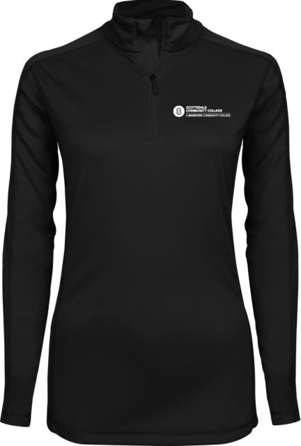 Scottsdale Ladies Syntrel Interlock 1/4 Zip Primary Mark - ONLINE ONLY