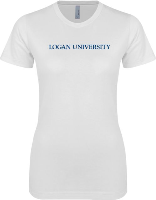 Logan Next Level Womens Boyfriend Tee Primary Logo - ONLINE ONLY