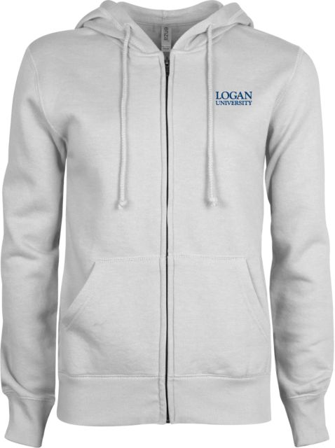 Logan ENZA Womens Fleece Full Zip Hoodie Primary Stacked - ONLINE ONLY