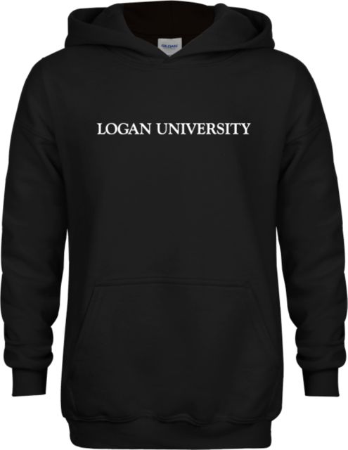 Logan Youth Fleece Hoodie Primary Logo - ONLINE ONLY