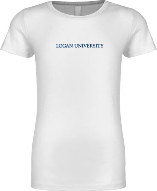Logan Next Level Girls Fashion Fit T Shirt Primary Logo - ONLINE ONLY