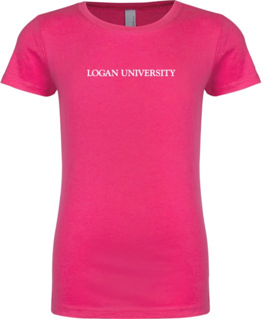 Logan Next Level Girls Fashion Fit T Shirt Primary Logo - ONLINE ONLY