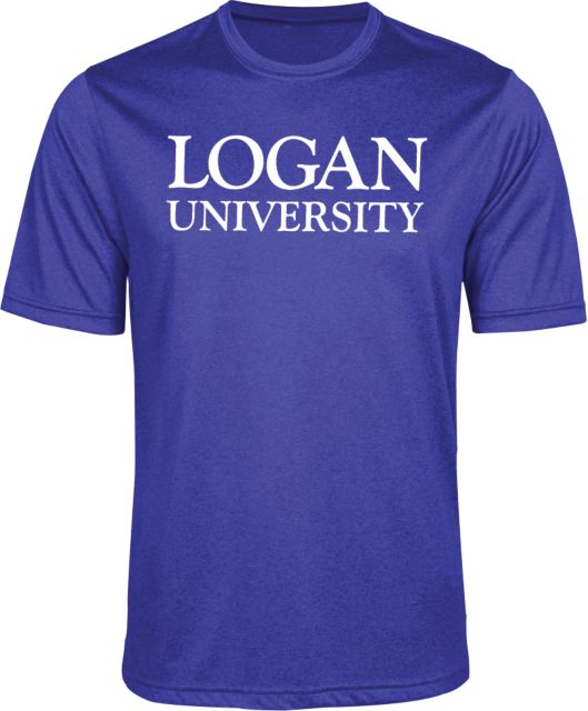 Logan Heather Performance Contender Tee Primary Stacked - ONLINE ONLY