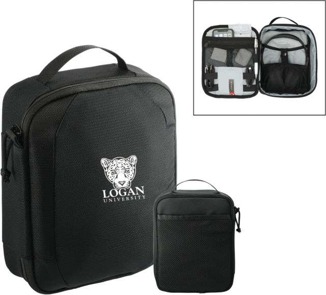 Logan RPET Headphone and Tech Case Primary with Mascot - ONLINE ONLY
