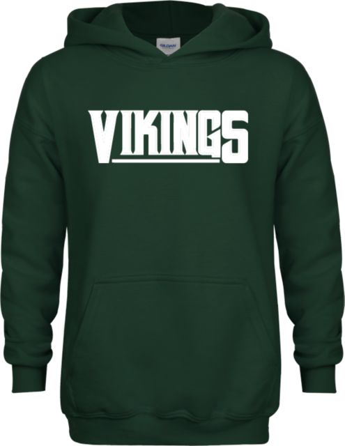 Glen Oaks CC Youth Fleece Hoodie Glen Oaks Vikings - ONLINE ONLY