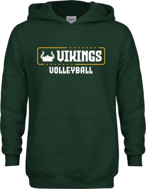 Glen Oaks CC Youth Fleece Hoodie Glen Oaks Vikings Volleyball - ONLINE ONLY