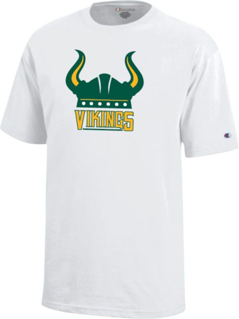 Glen Oaks CC Champion Youth Short Sleeve Tee Glen Oaks Viking Helm - ONLINE ONLY