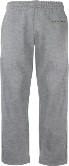 Glen Oaks CC Fleece Open Bottom Pant Glen Oaks Community College - ONLINE ONLY