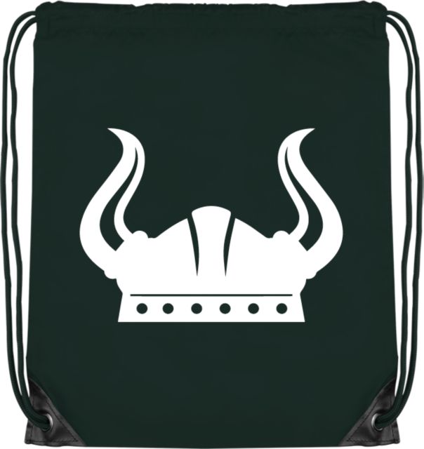 Glen Oaks CC Drawstring Backpack Glen Oaks Vikings Helmet Icon - ONLINE ONLY